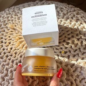 Saturday Skin Yuzu Vitamin C Sleep Mask - Yellow